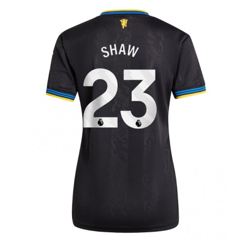 Manchester United Luke Shaw #23 Replika Tredje Tröja Damer 2025-26 Kortärmad